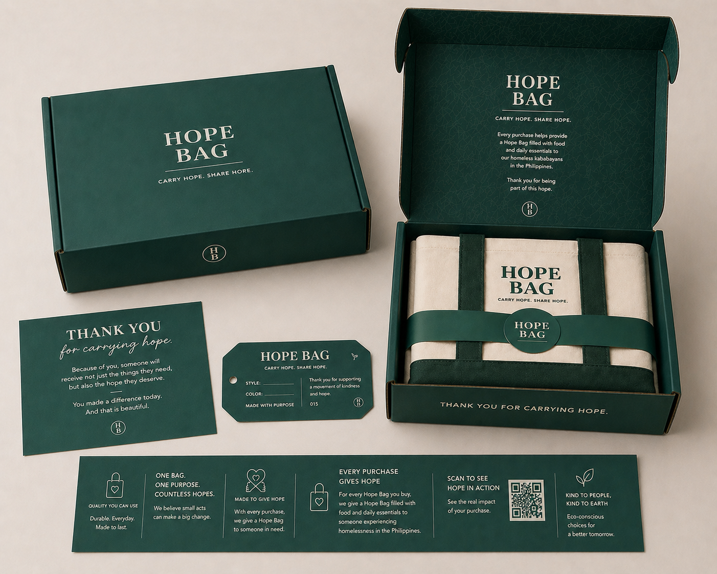 Hope Bag (Blue) 2.0