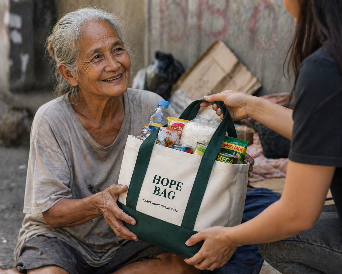 Hope Bag (Blue) 2.0